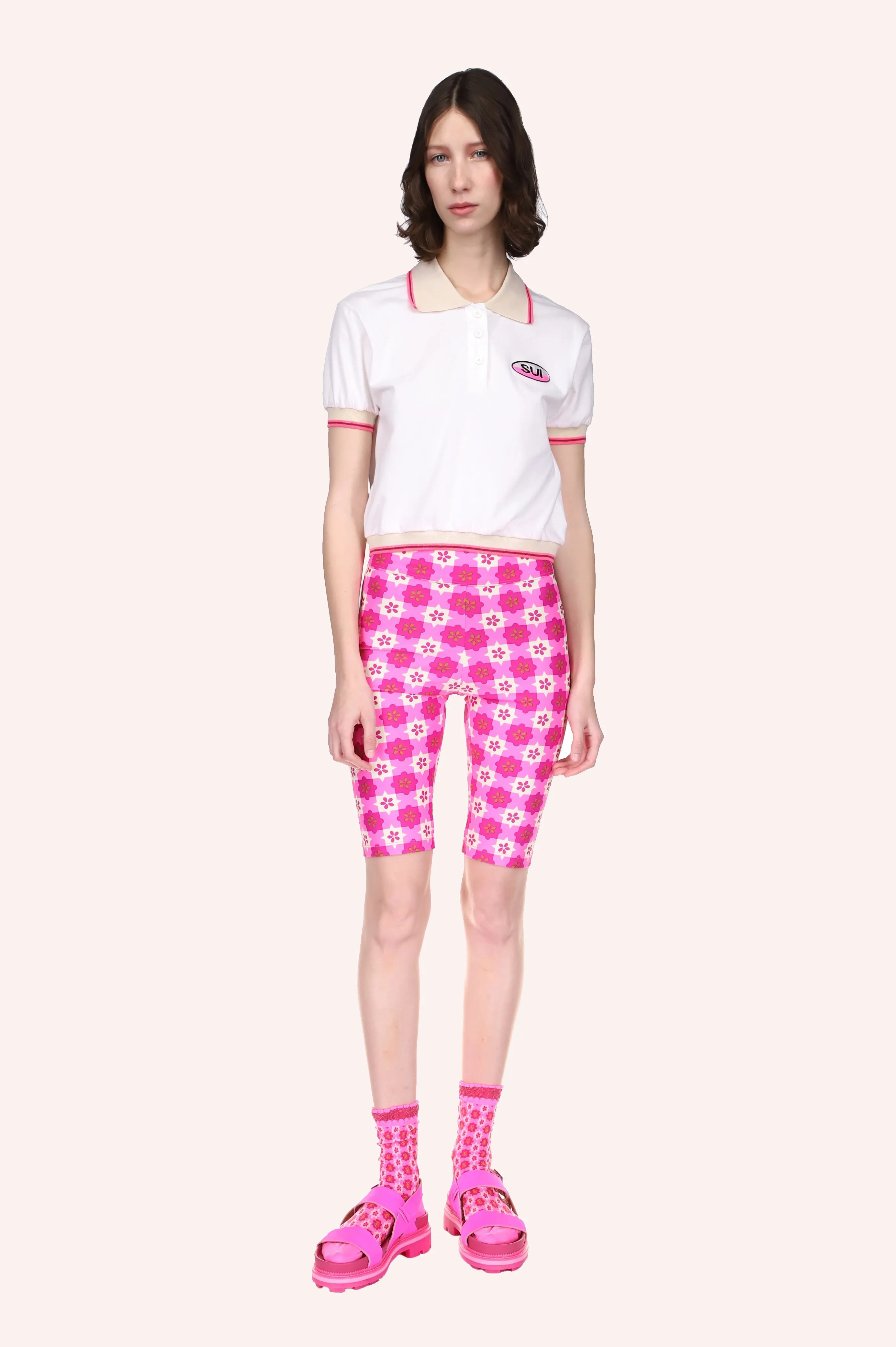 Deco Polo Top Annasui