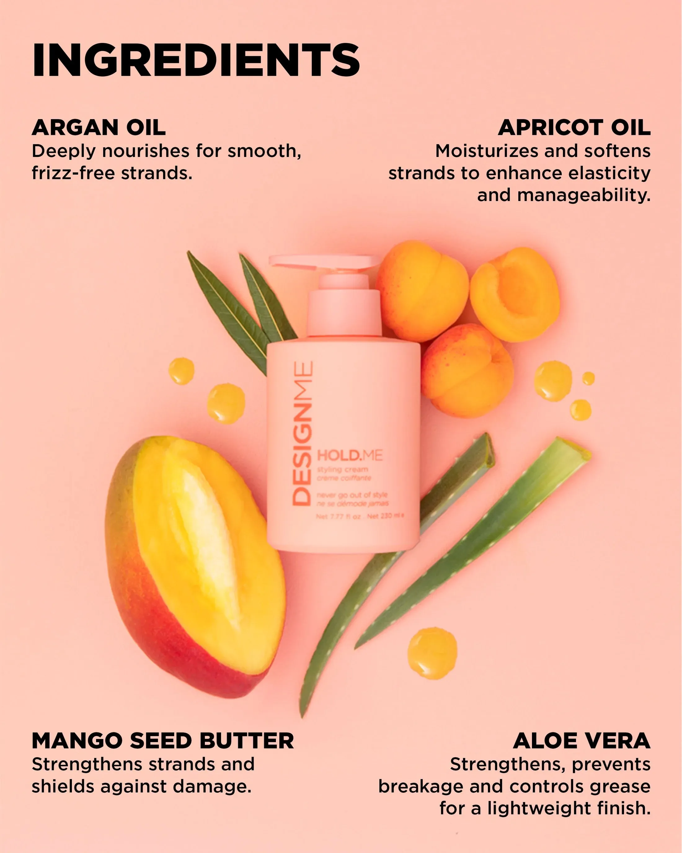 DESIGNME HOLD.ME Styling Cream 230ml
