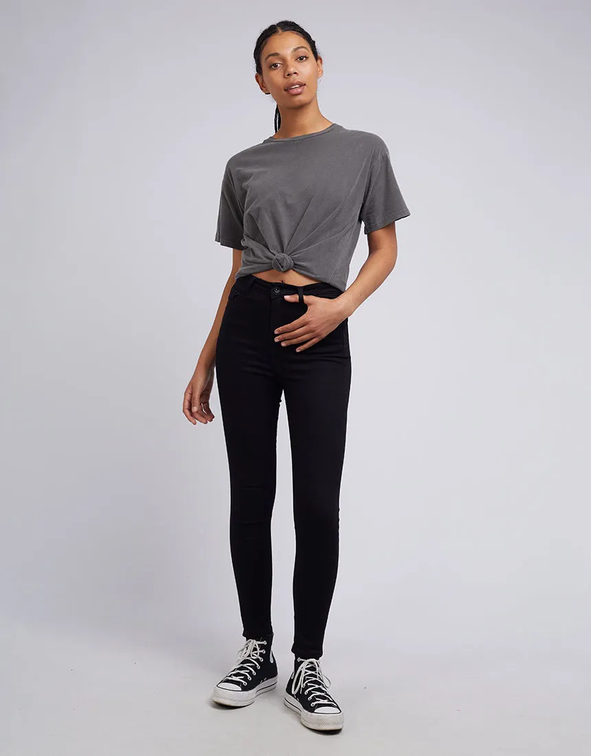 Downtown Tie Tee 3pk White/Black/Char