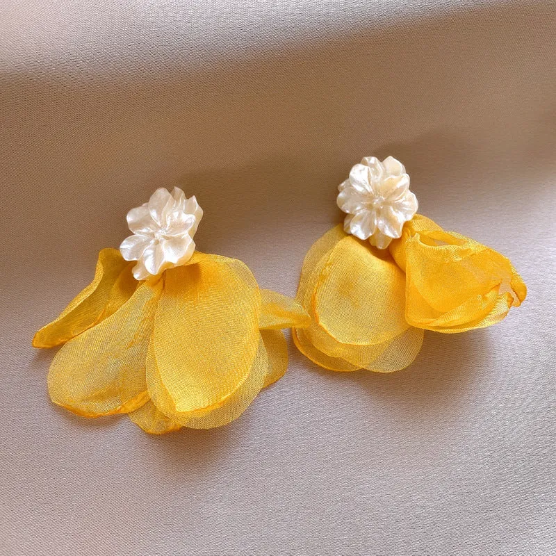 Dreama Flower Earrings Gloria Lanvin