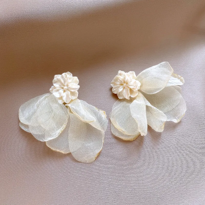 Dreama Flower Earrings Gloria Lanvin