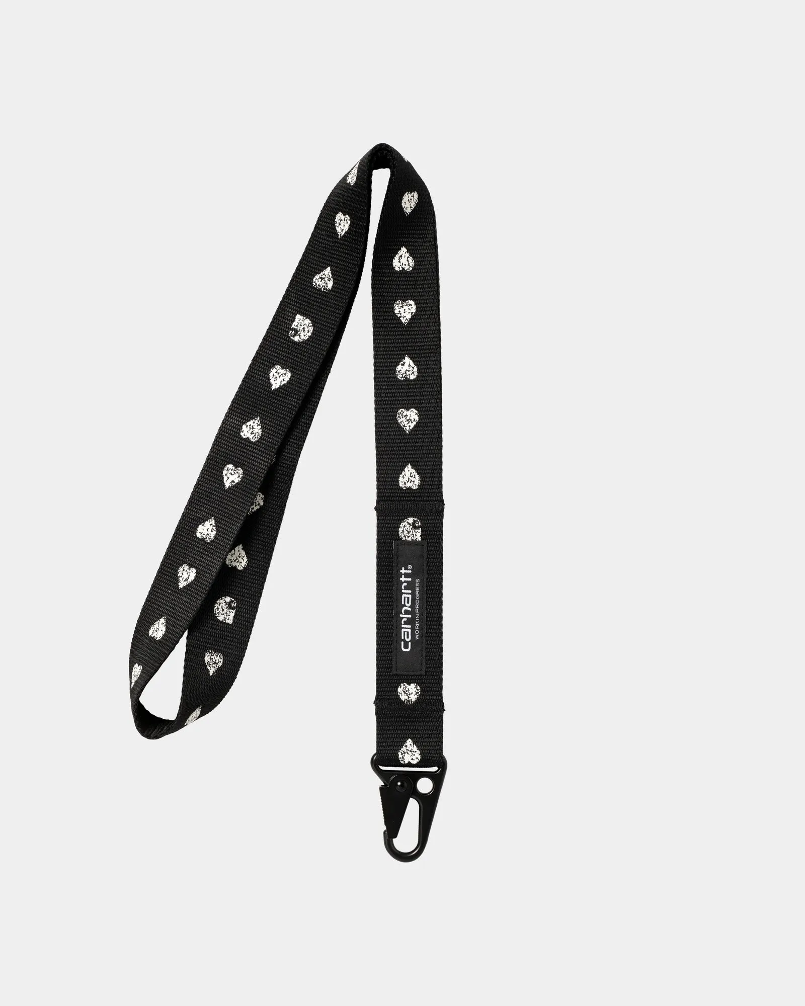 Drewe Keychain | Black / Natural Heart C Pinstripe Carhartt WIP