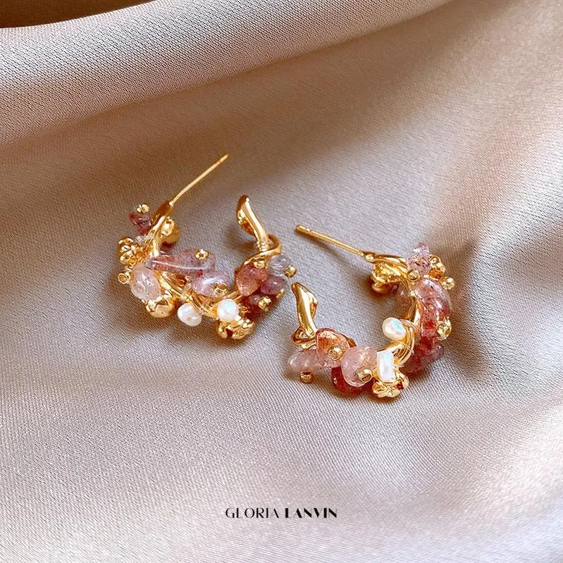 Dulcea Pearl Earrings Gloria Lanvin