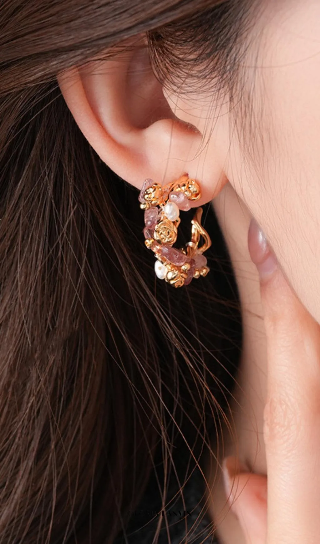 Dulcea Pearl Earrings Gloria Lanvin