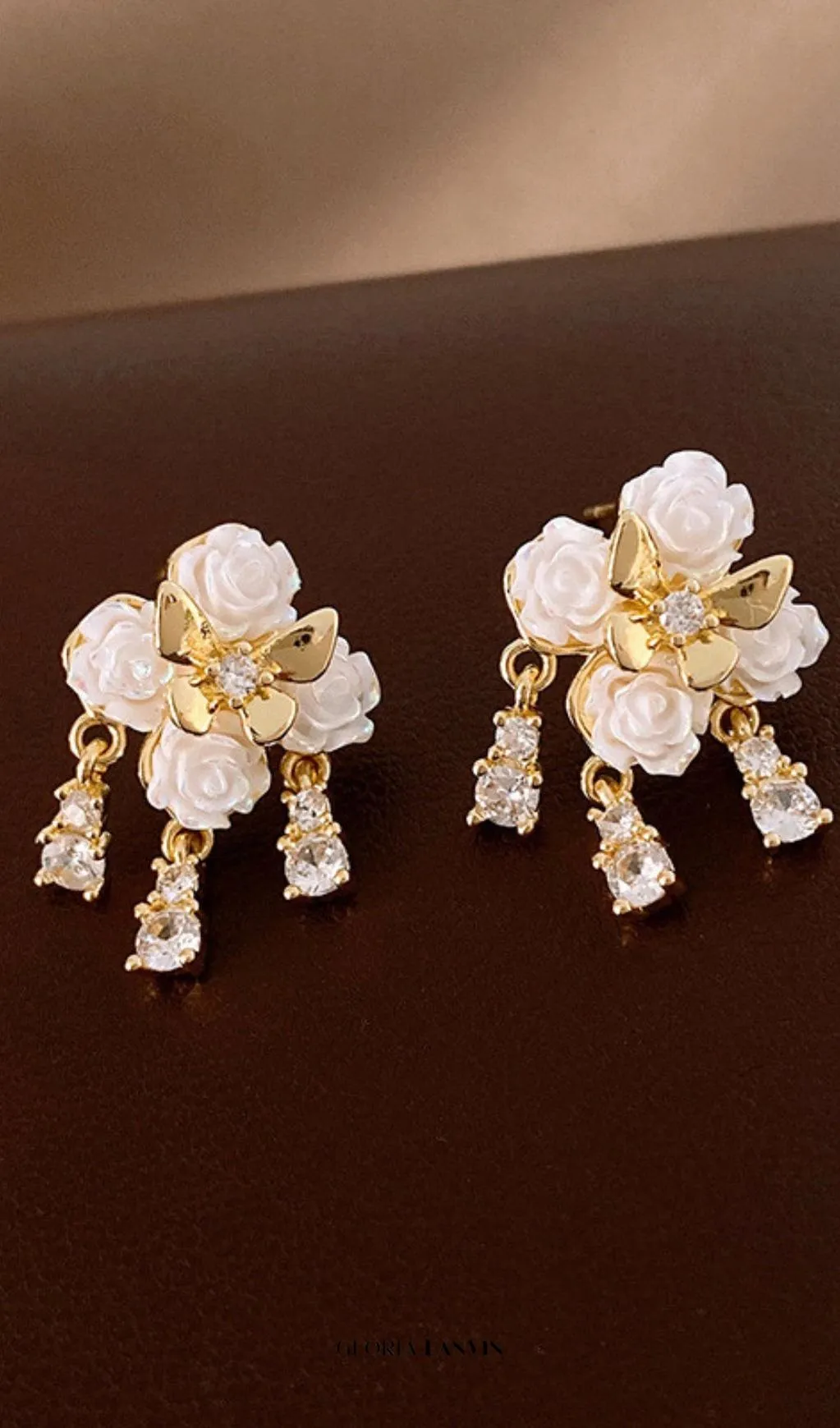 Dysis Flower Earrings Gloria Lanvin