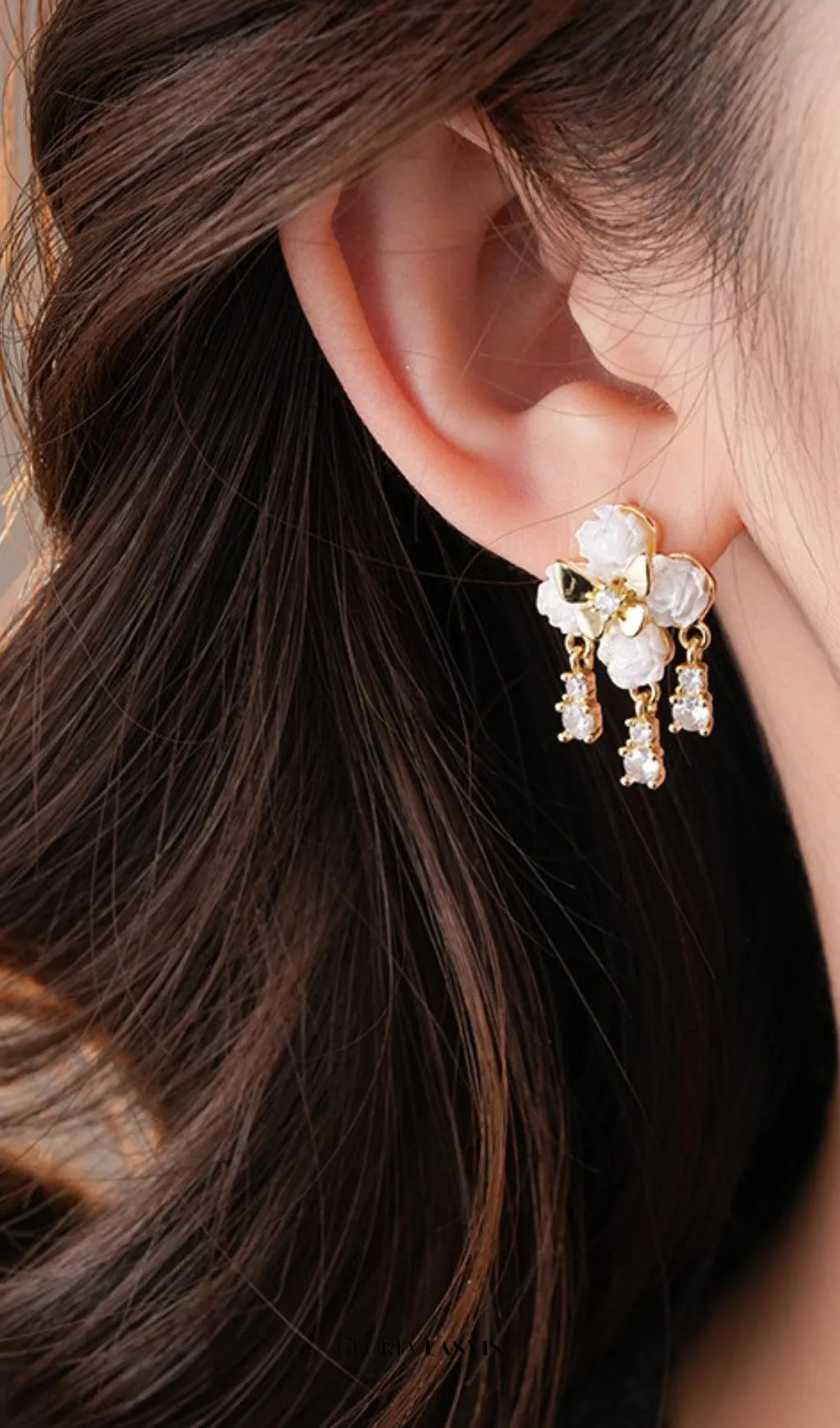 Dysis Flower Earrings Gloria Lanvin