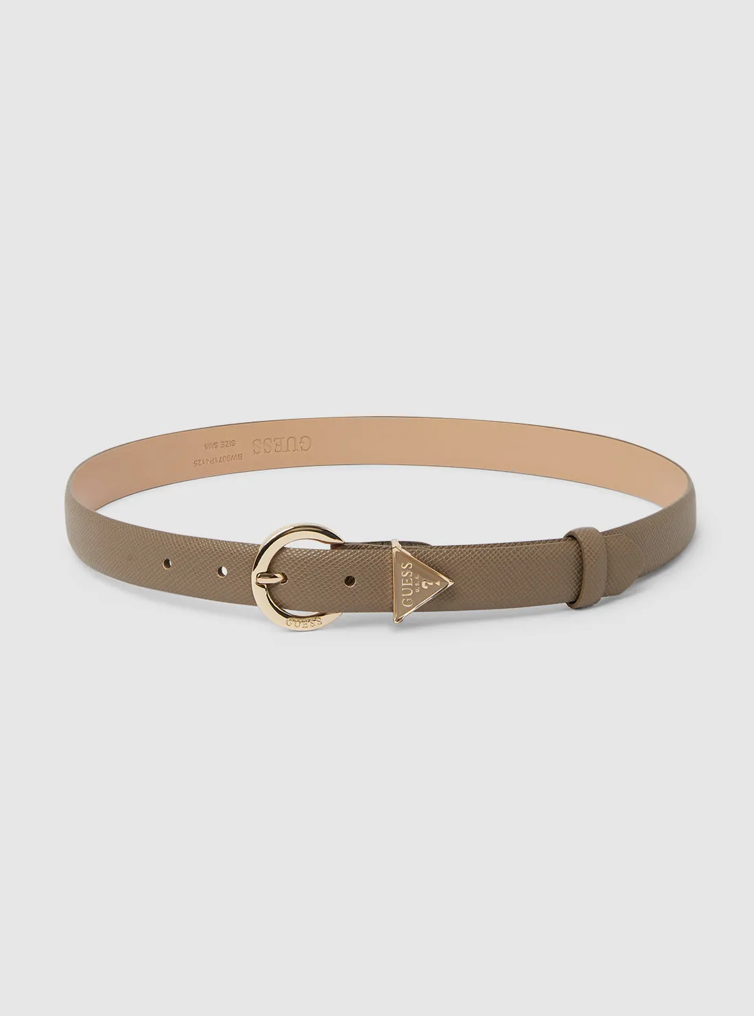 Eco Beige Gloriana Adjustable Belt Guess