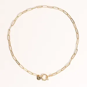 Elaine Paper Clip Chain Necklace