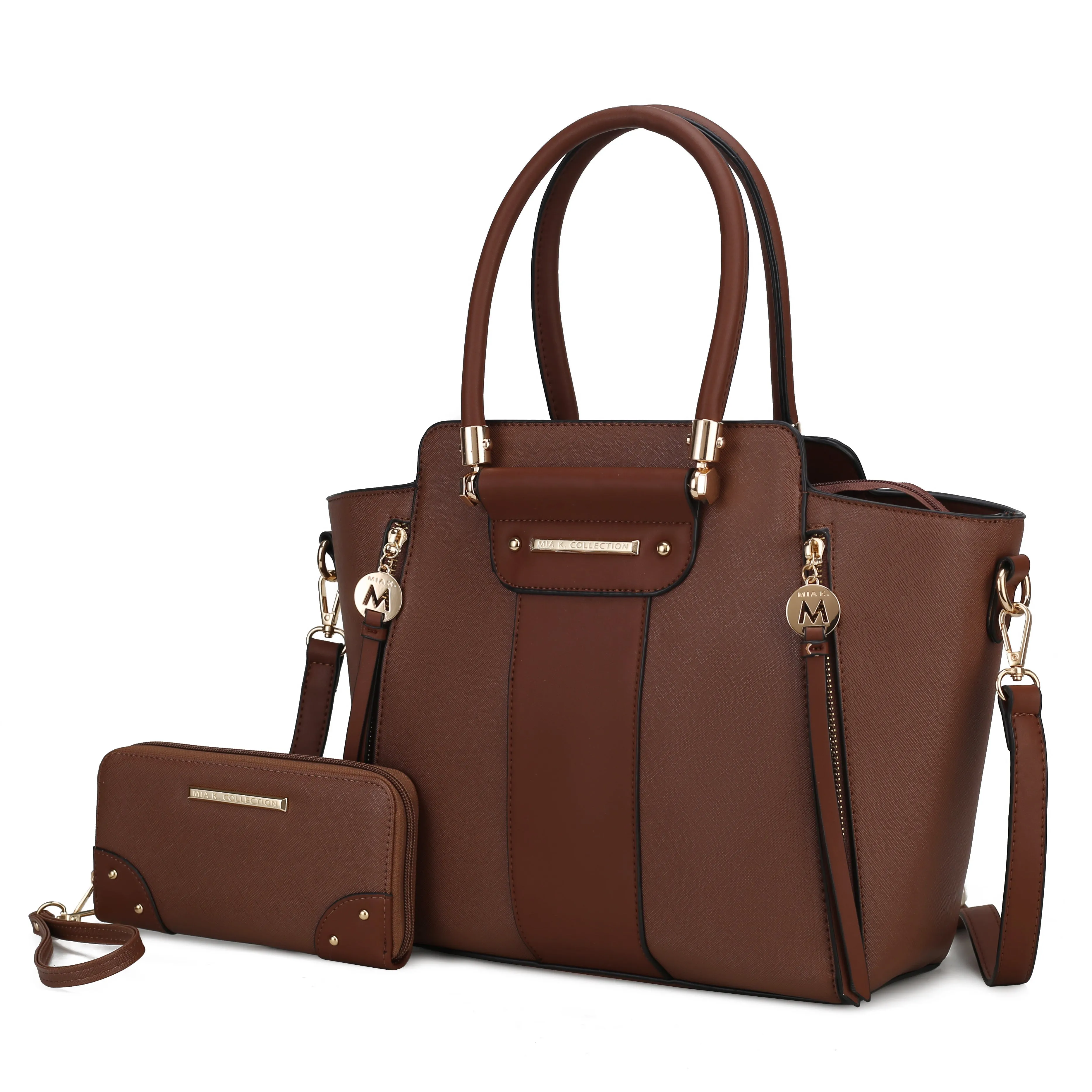 Eliana Vegan Leather Womens Tote Bag with wallet