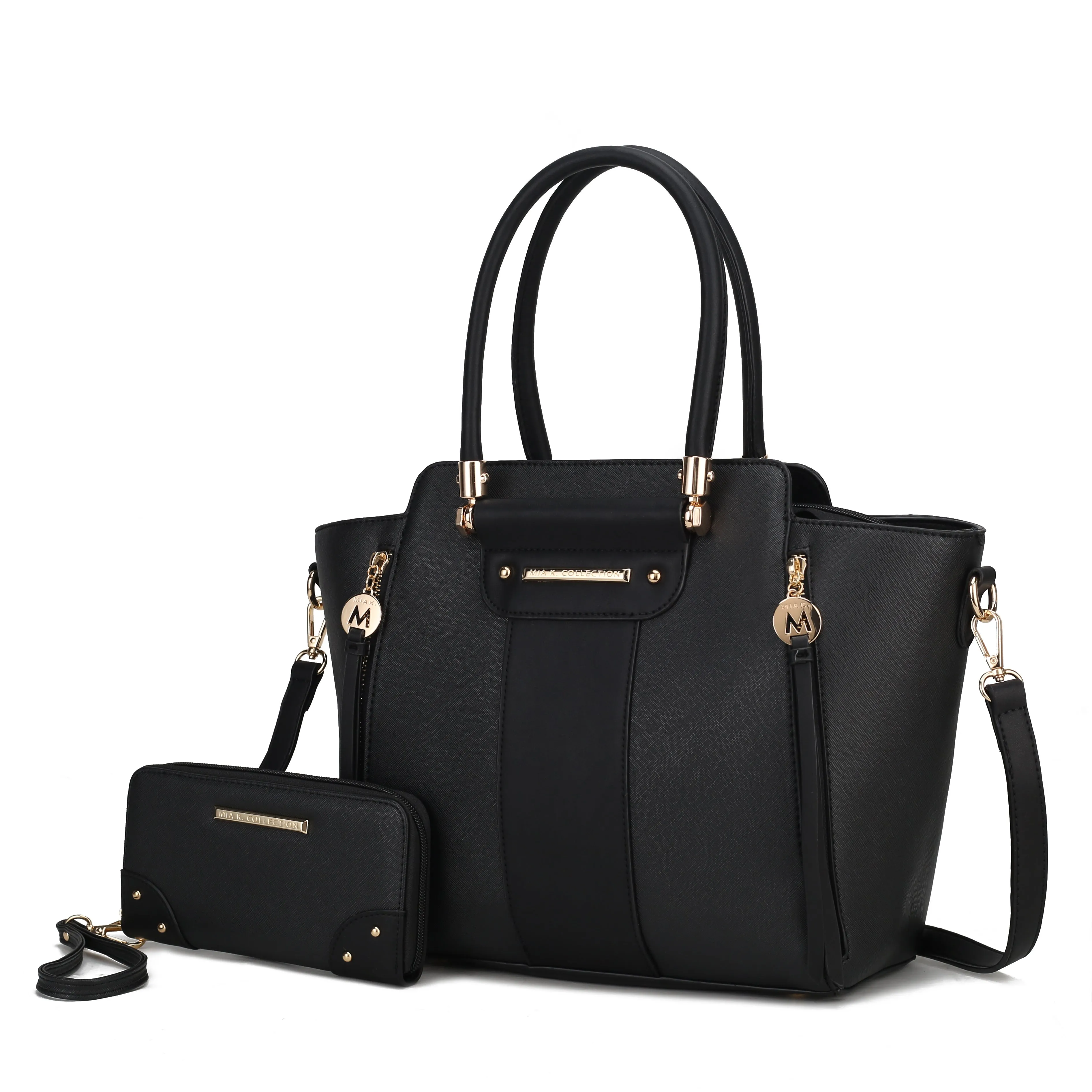 Eliana Vegan Leather Womens Tote Bag with wallet