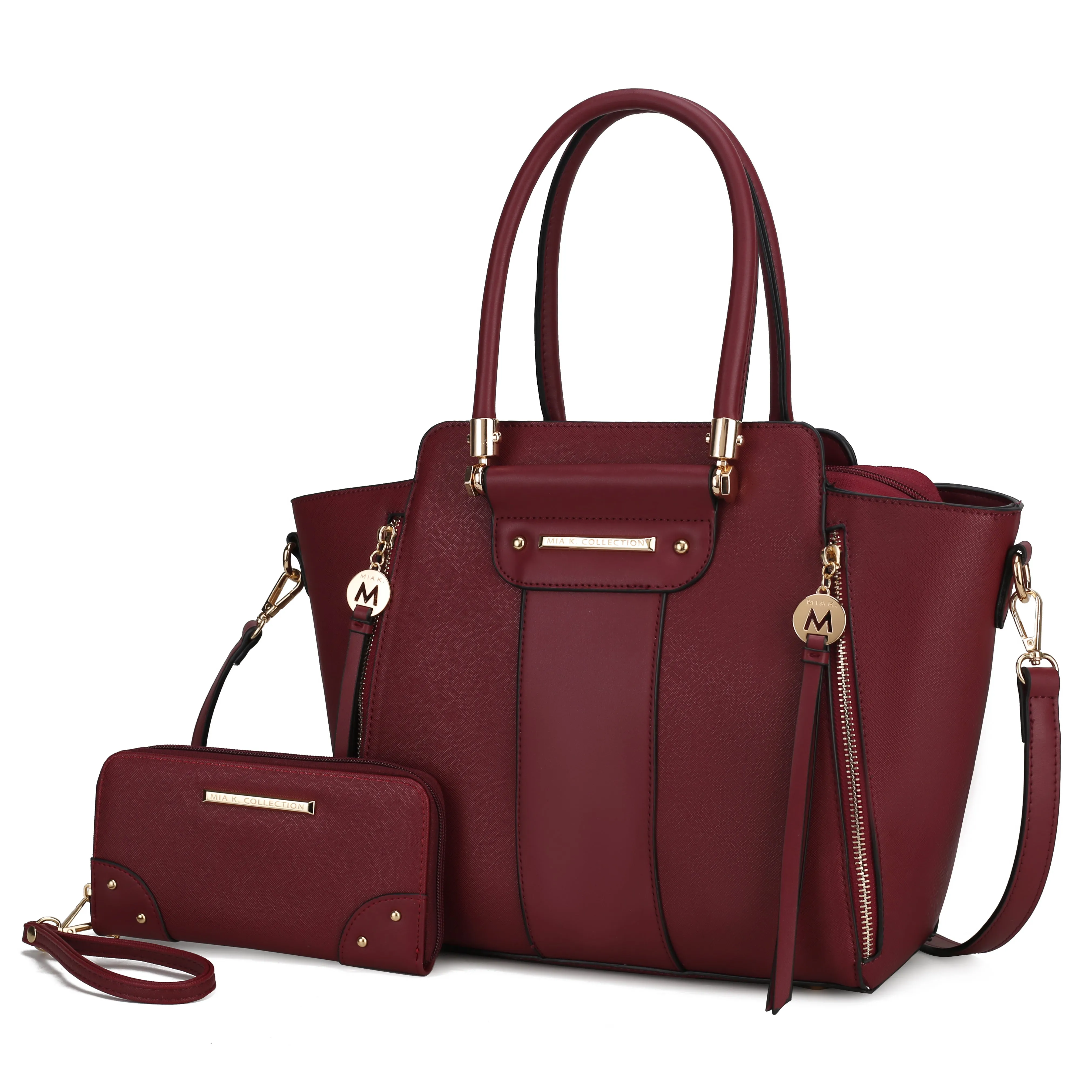 Eliana Vegan Leather Womens Tote Bag with wallet