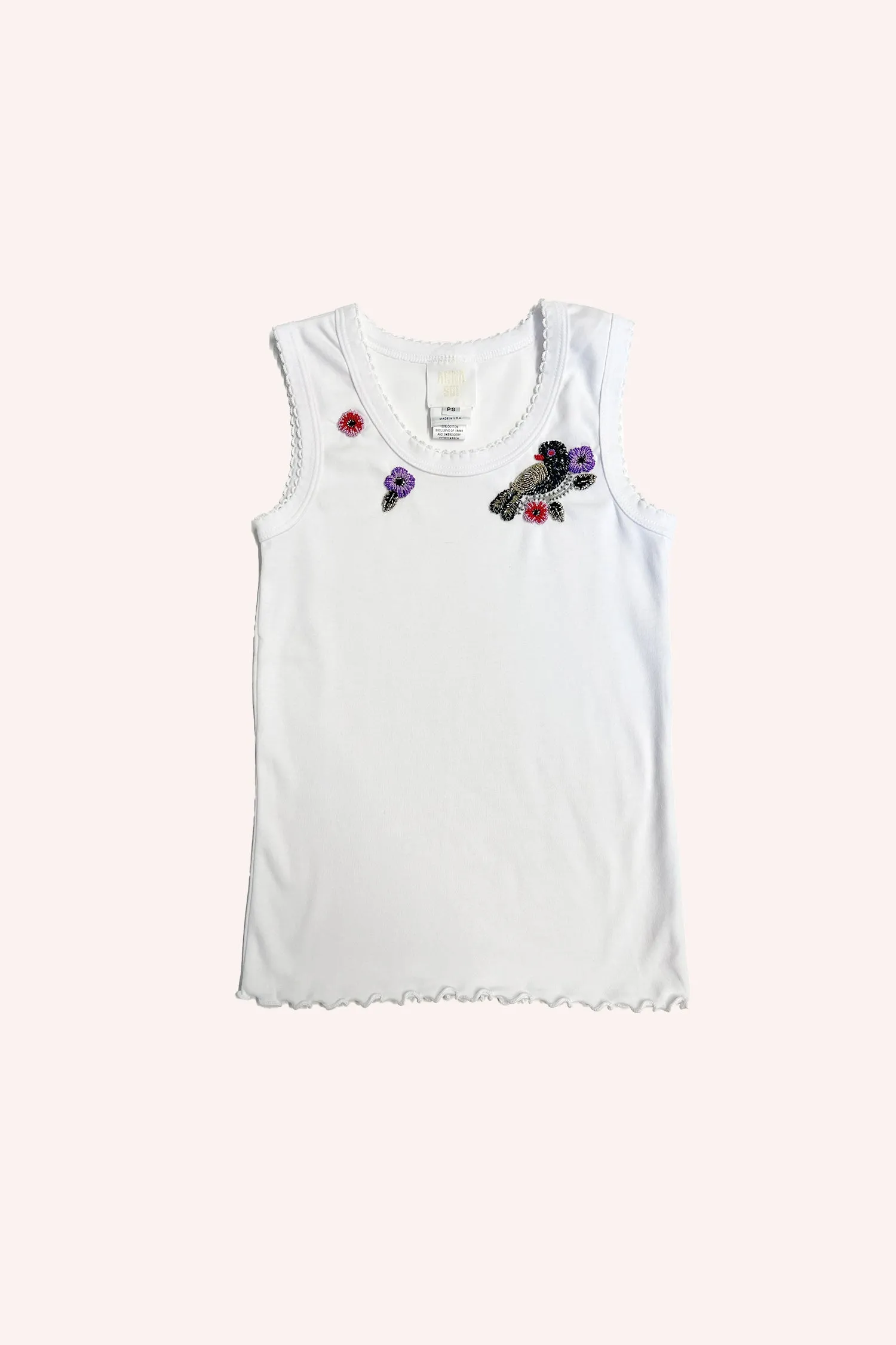 Embroidered Tank Annasui