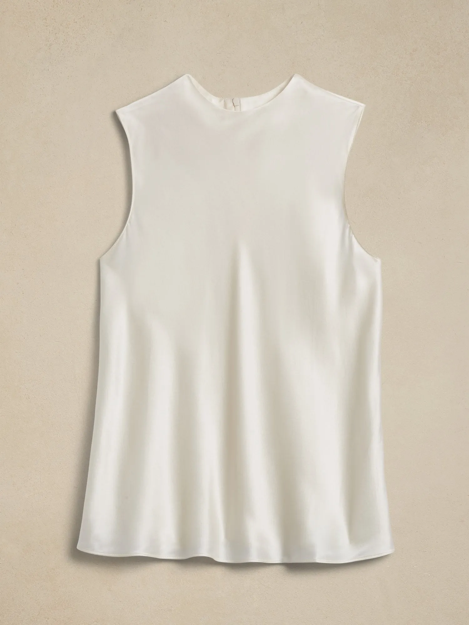 Emie Silk Tank Banana Republic