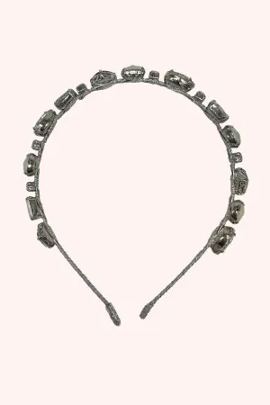 Enchanted Crystals Headband Silver Annasui