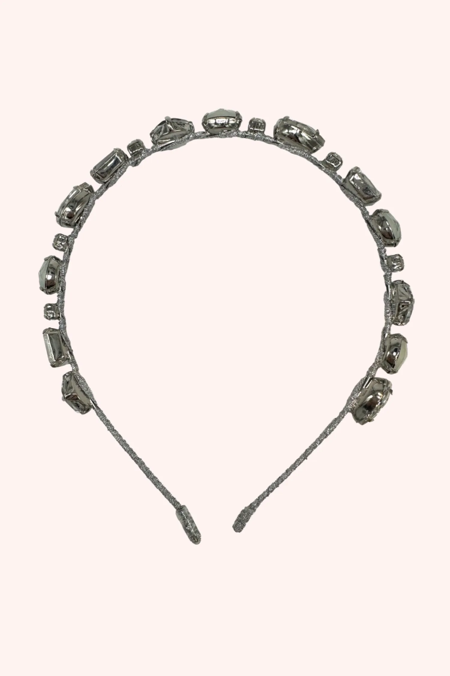Enchanted Crystals Headband Silver Annasui