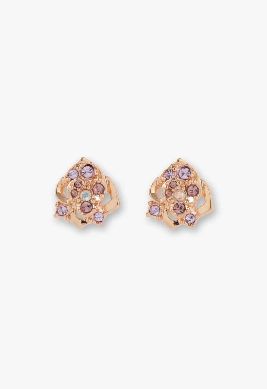 Enchanted Rose Earrings - Rose Gold Annasui