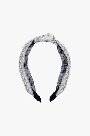 English Floral Tapestry Embroidered Handband Annasui
