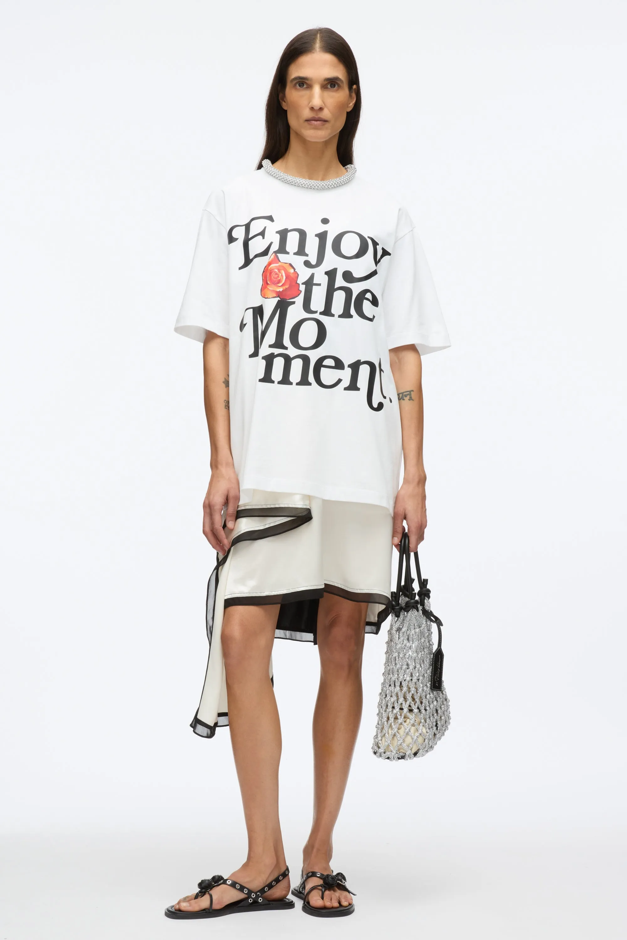 Enjoy The Moment Embellished Tee