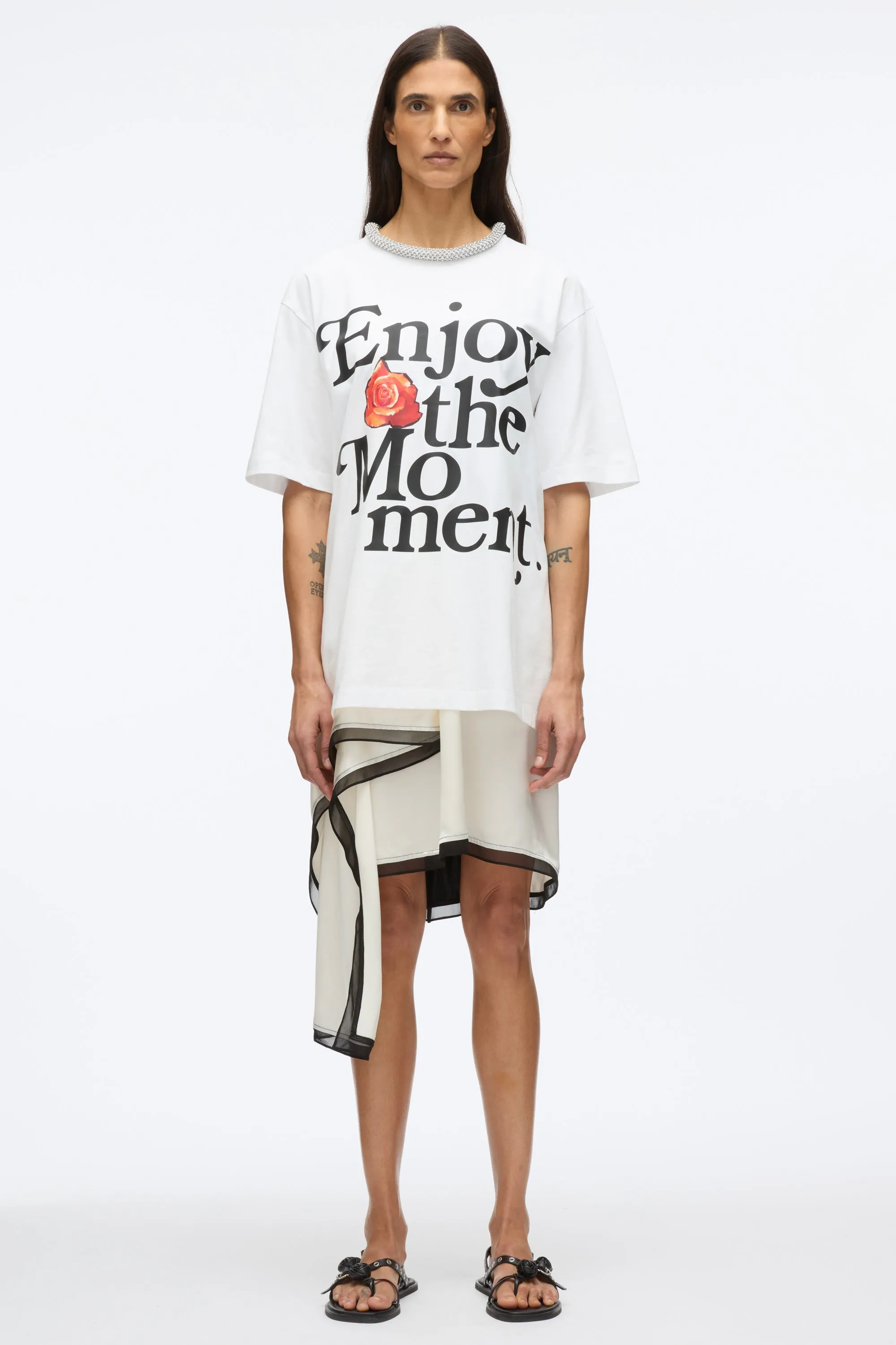 Enjoy The Moment Embellished Tee