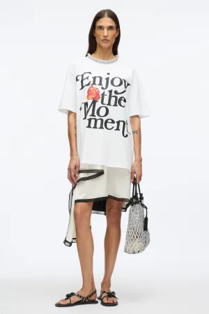 Enjoy The Moment Embellished Tee
