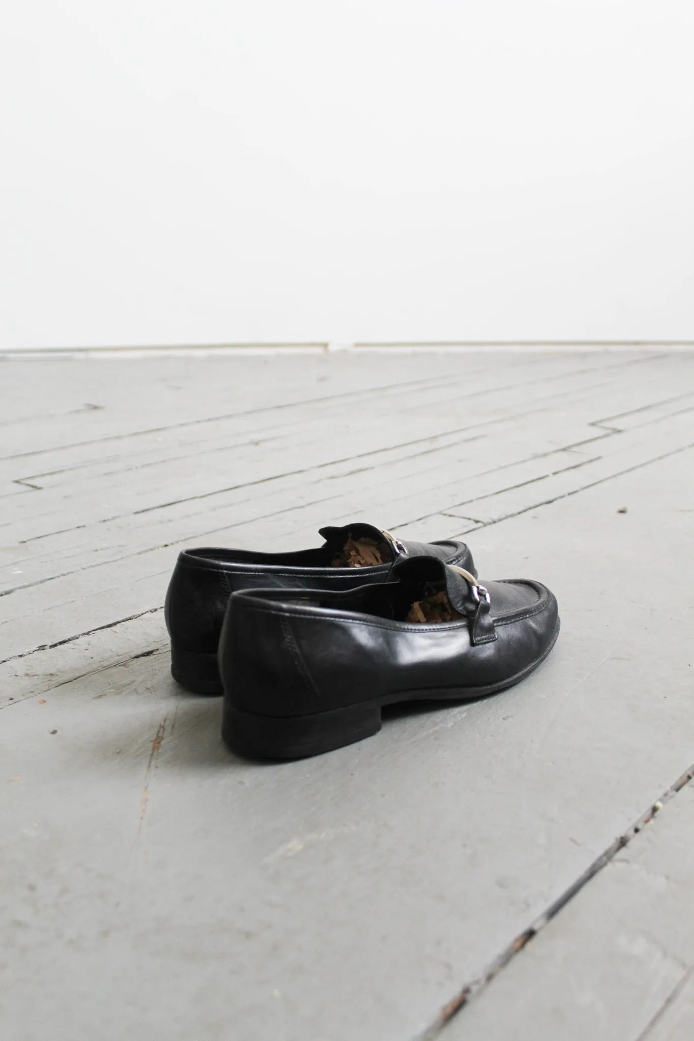 equestrian leather loafers size 7 1919 Vintage
