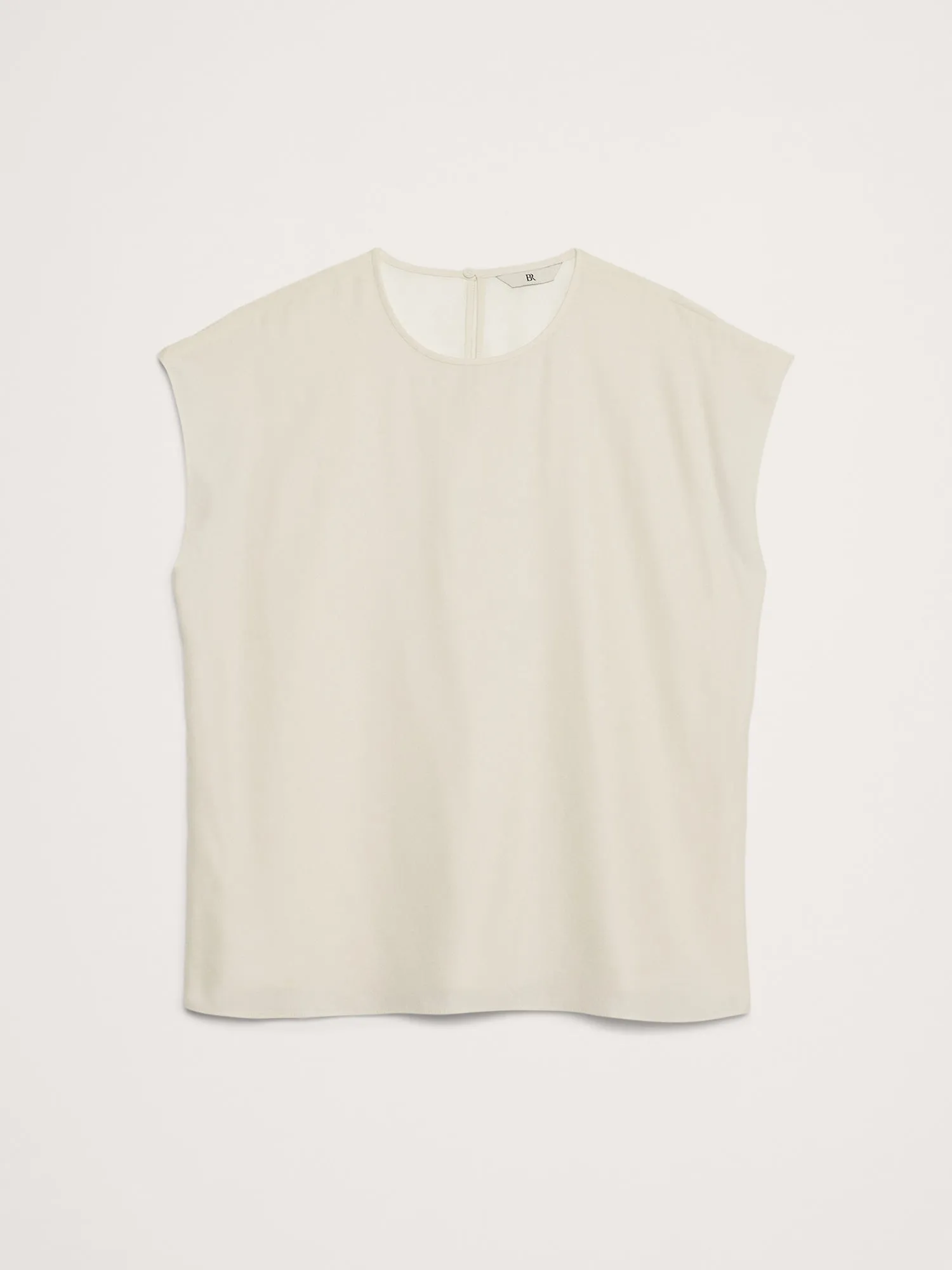 Essential Silk Top Banana Republic