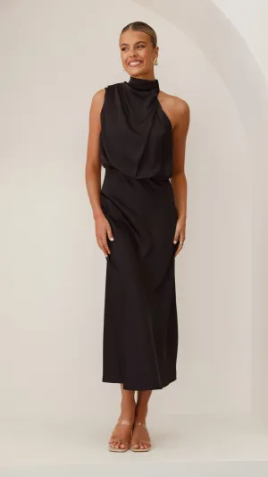 Esther Maxi Dress - Black Billy J