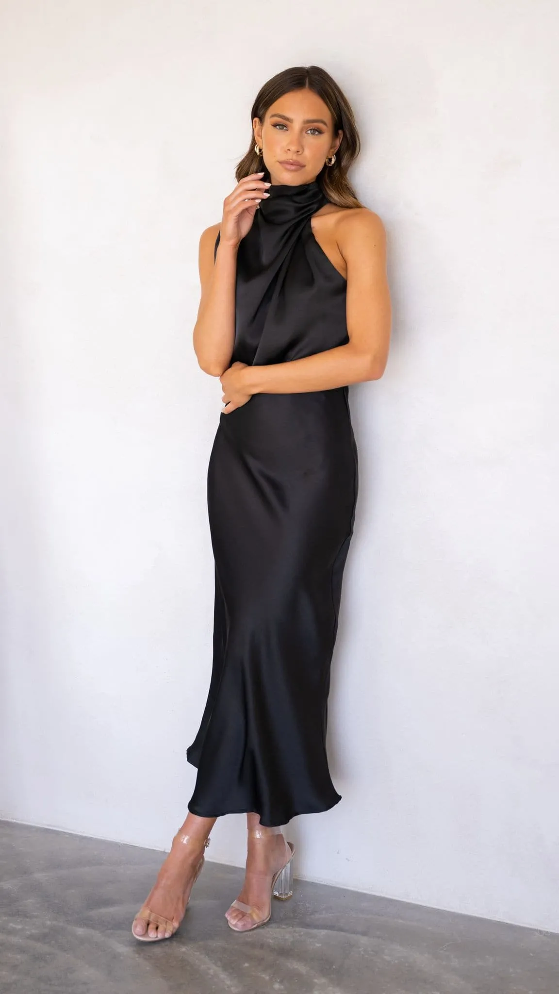 Esther Maxi Dress - Black Billy J