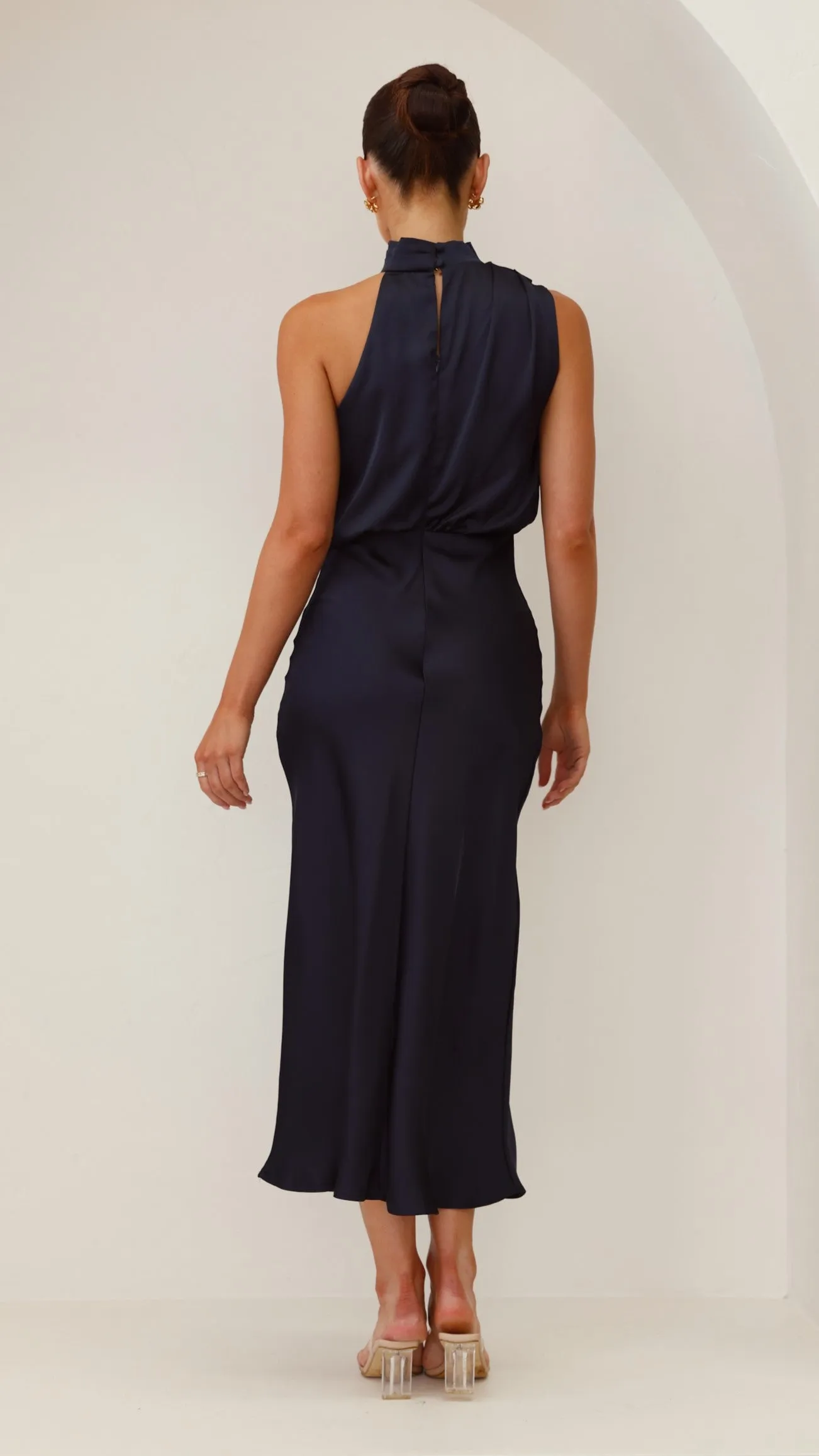 Esther Maxi Dress - Navy Billy J
