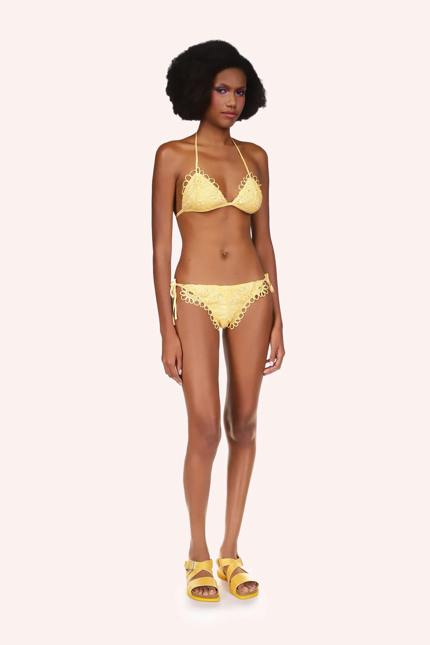 Eyelet Bikini Set Annasui