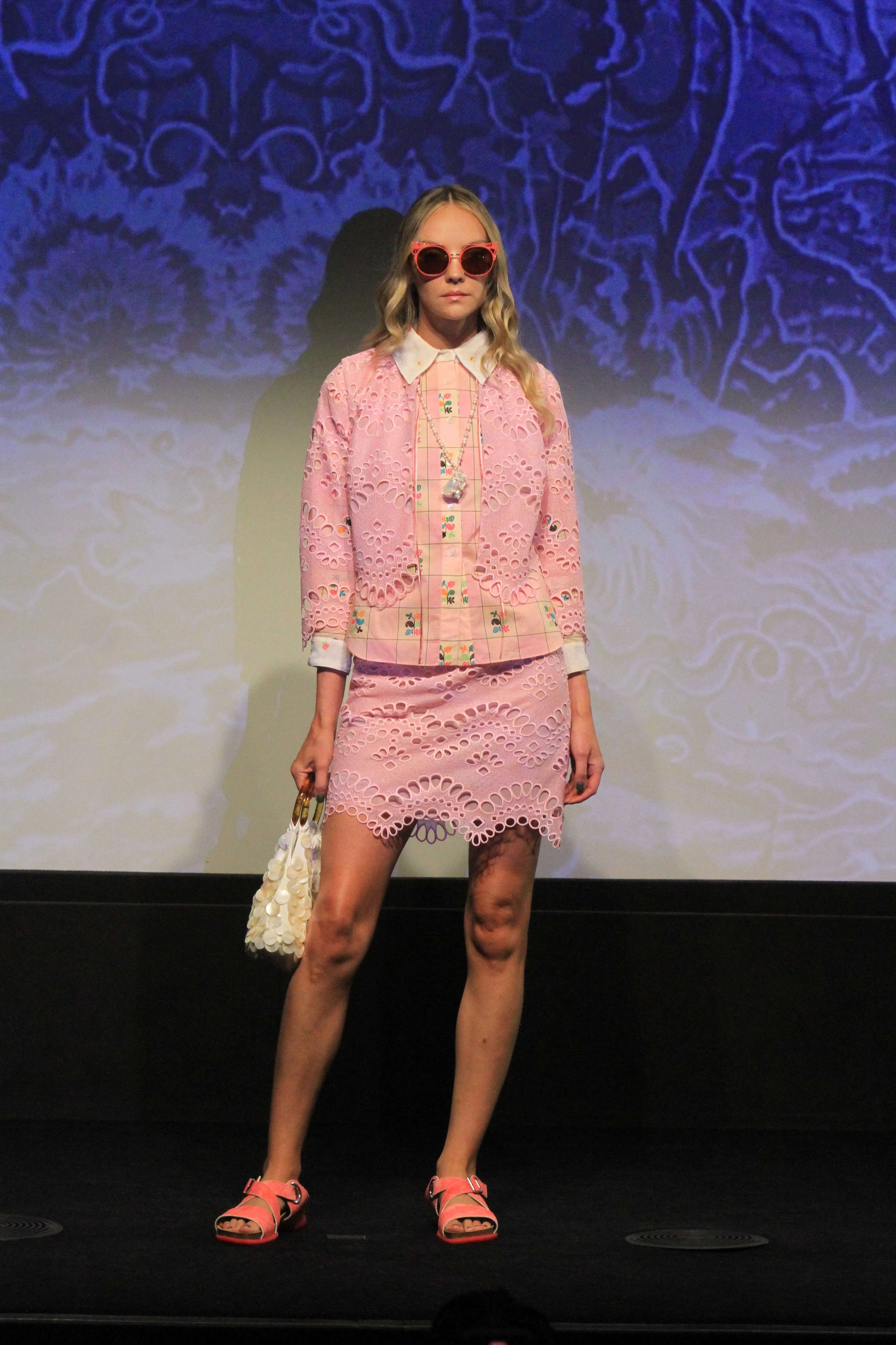 Eyelet Jacket Annasui