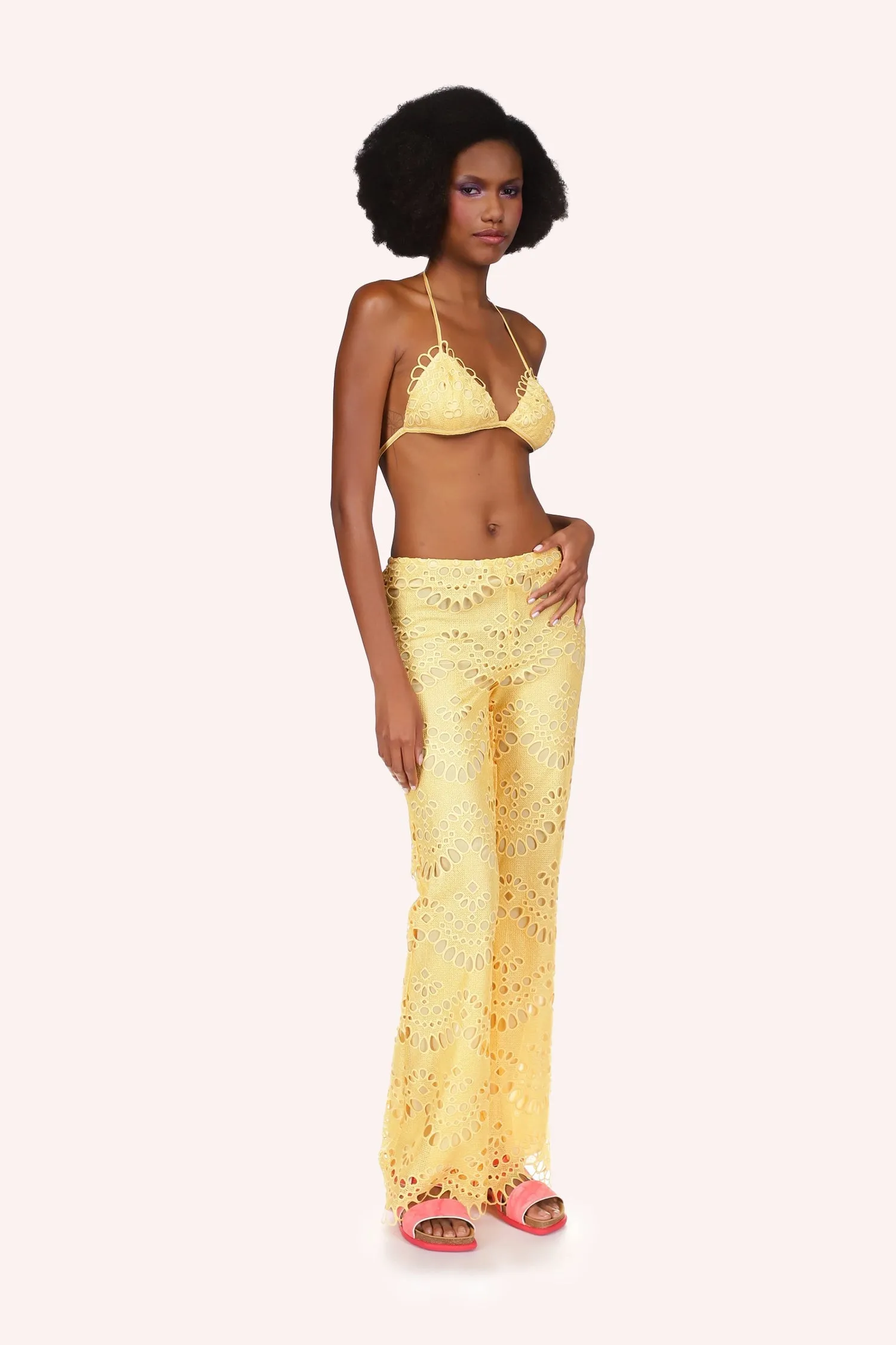 Eyelet Pants Annasui