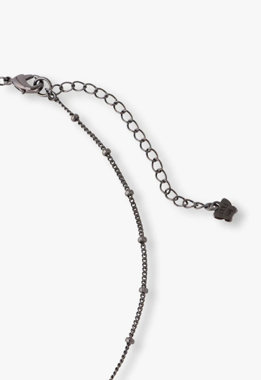 Fairytale Mushroom Necklace - Gunmetal Annasui