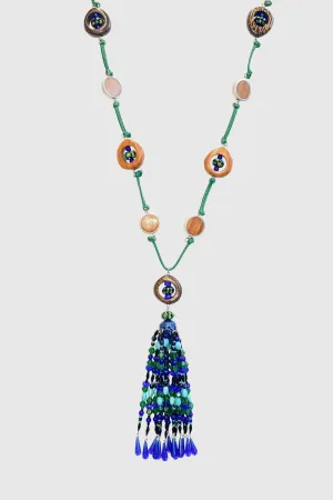 Fall 15 Tassle Necklace Look 40 Annasui
