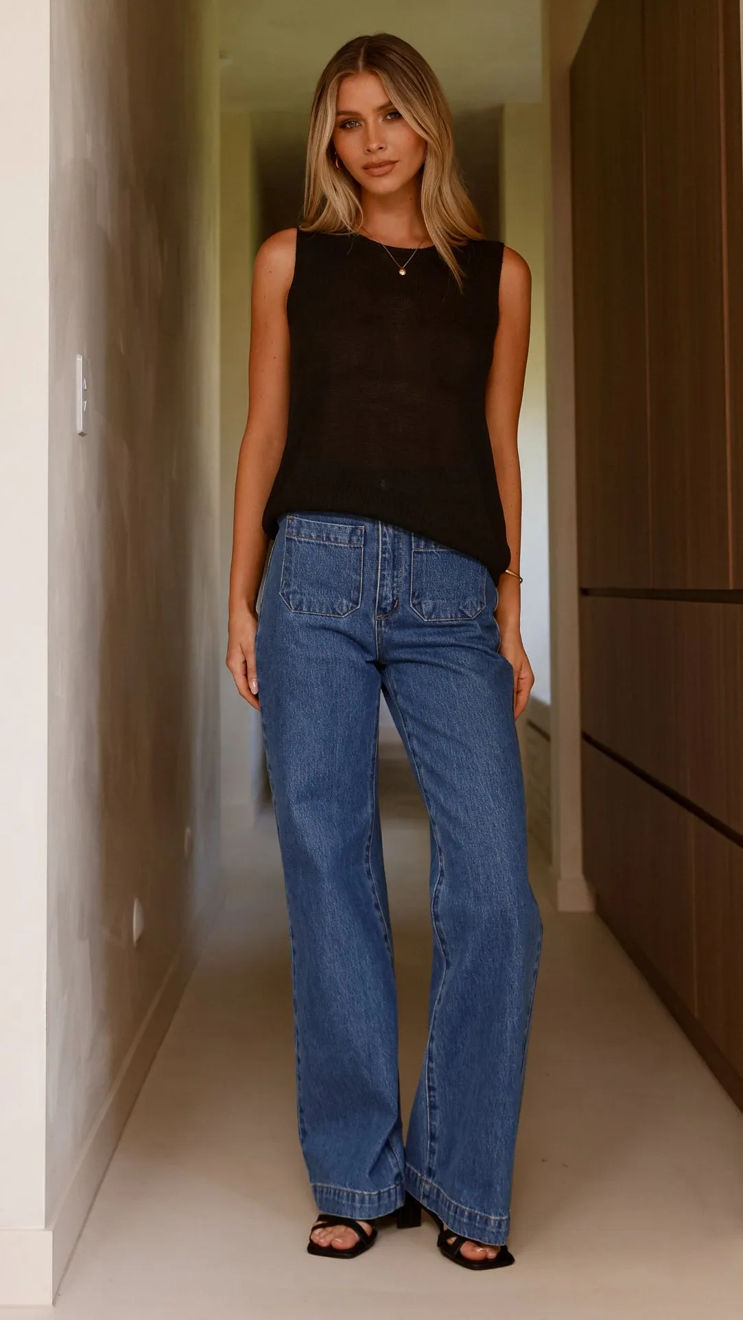 Fareeda Top - Black Billy J