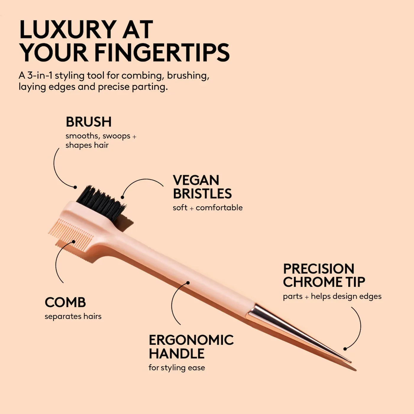 Fenty Beauty by Rihanna The Sidestick 3-in-1 Edge Styling Tool NIB