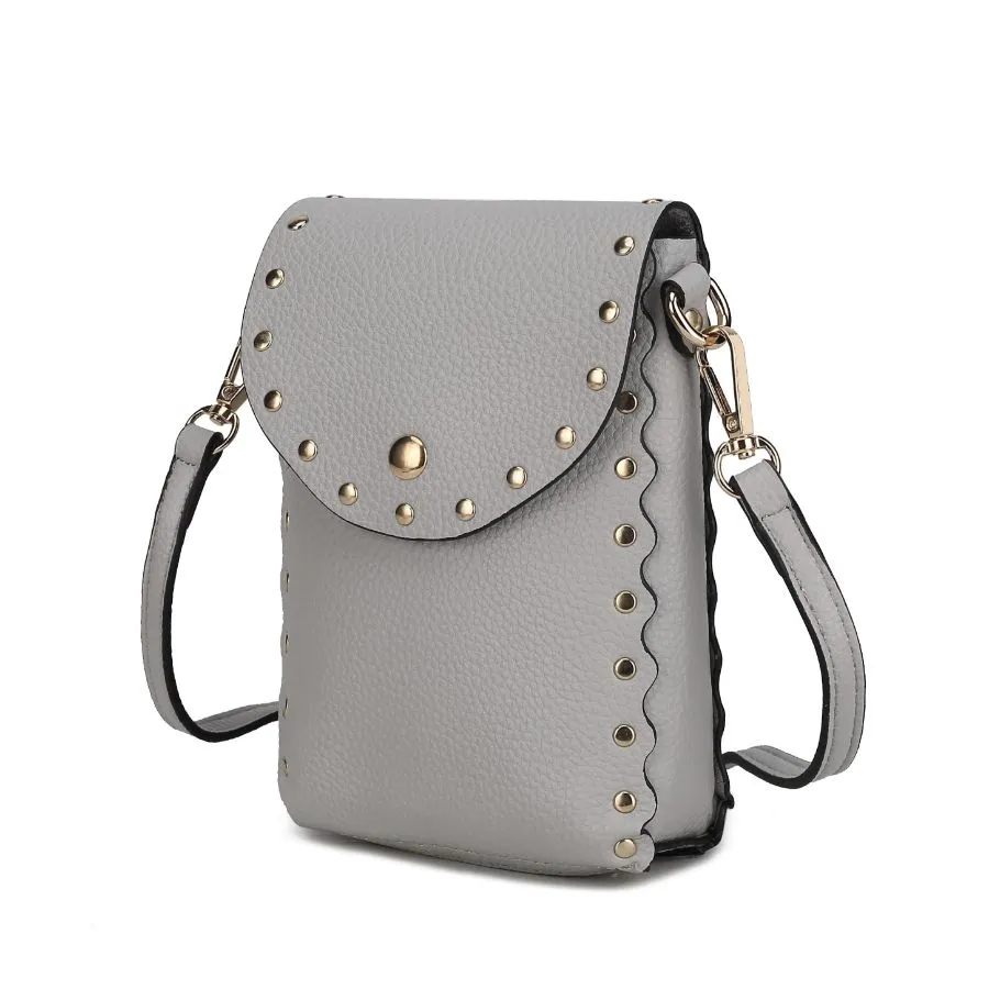 Filomena Vegan Leather Womens Crossbody