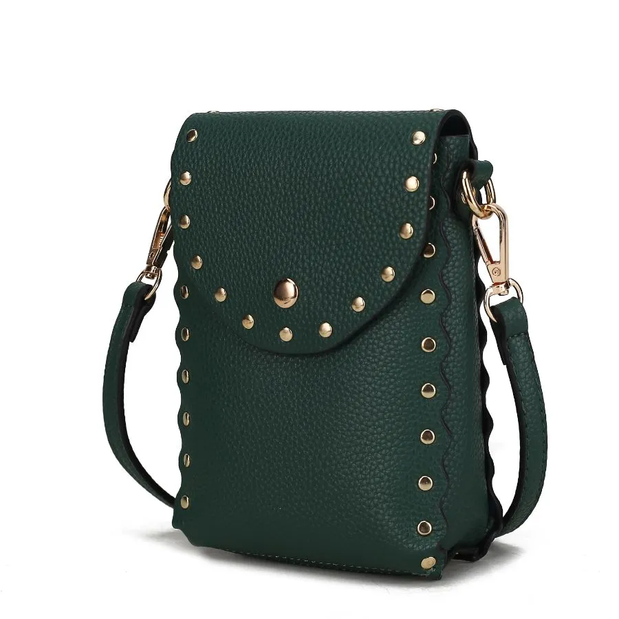 Filomena Vegan Leather Womens Crossbody