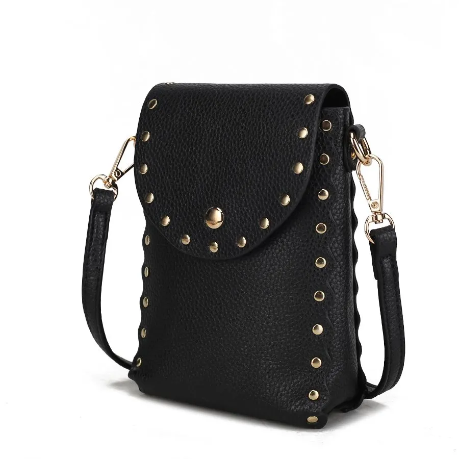 Filomena Vegan Leather Womens Crossbody