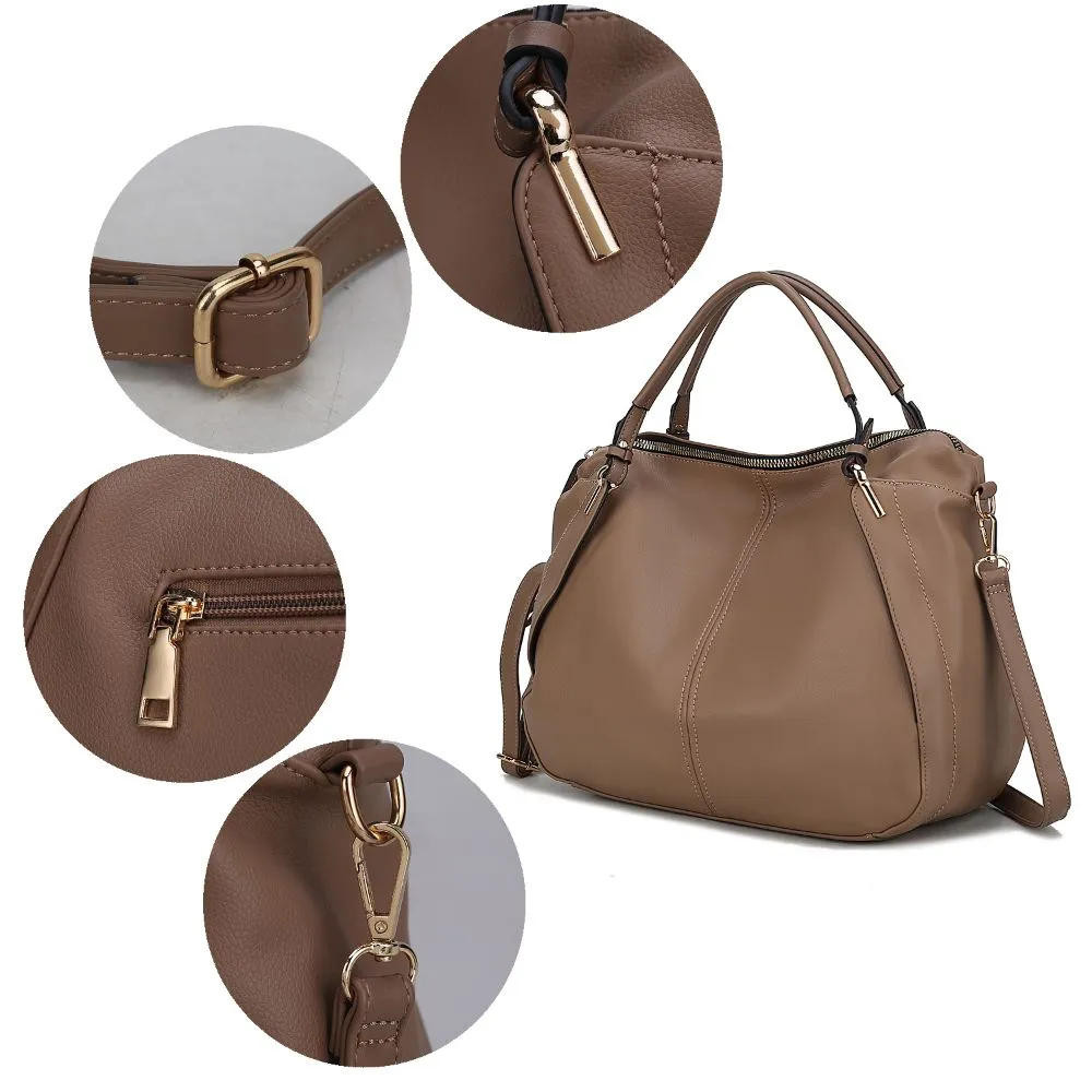 Fiorella Weekender Vegan Leather Womens Handbag