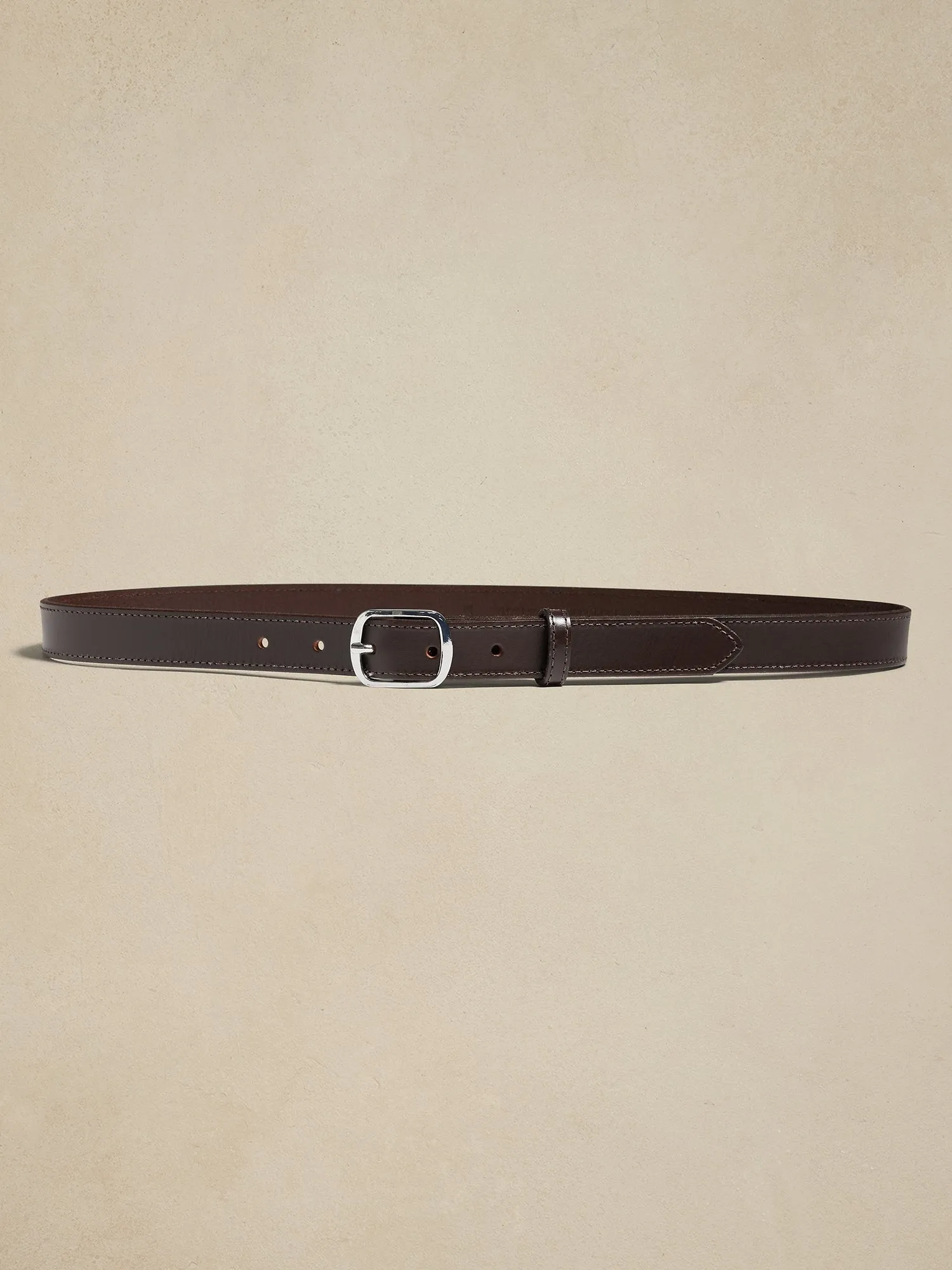 Flora Leather Belt Banana Republic