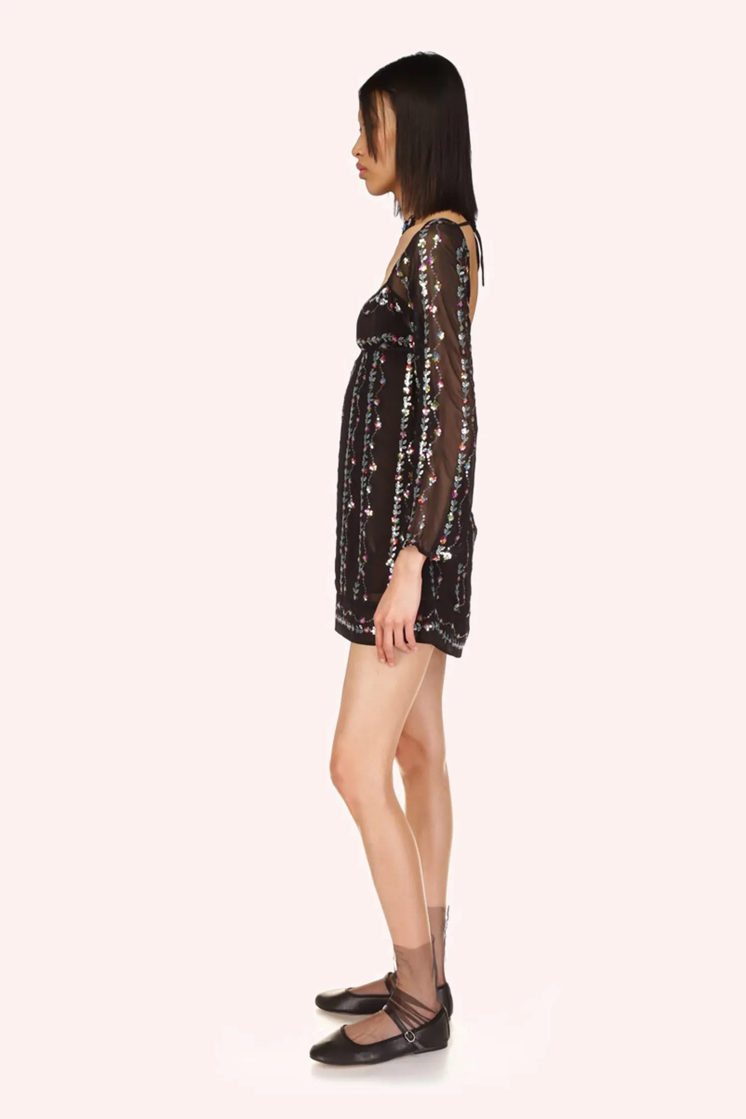 Floral Fantasy Mini Dress Annasui