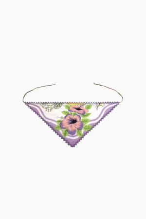 Florida Silk Voile Headscarf Annasui