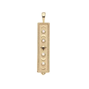 FOREVER Eclipse Dogtag Pendant in Mother of Pearl