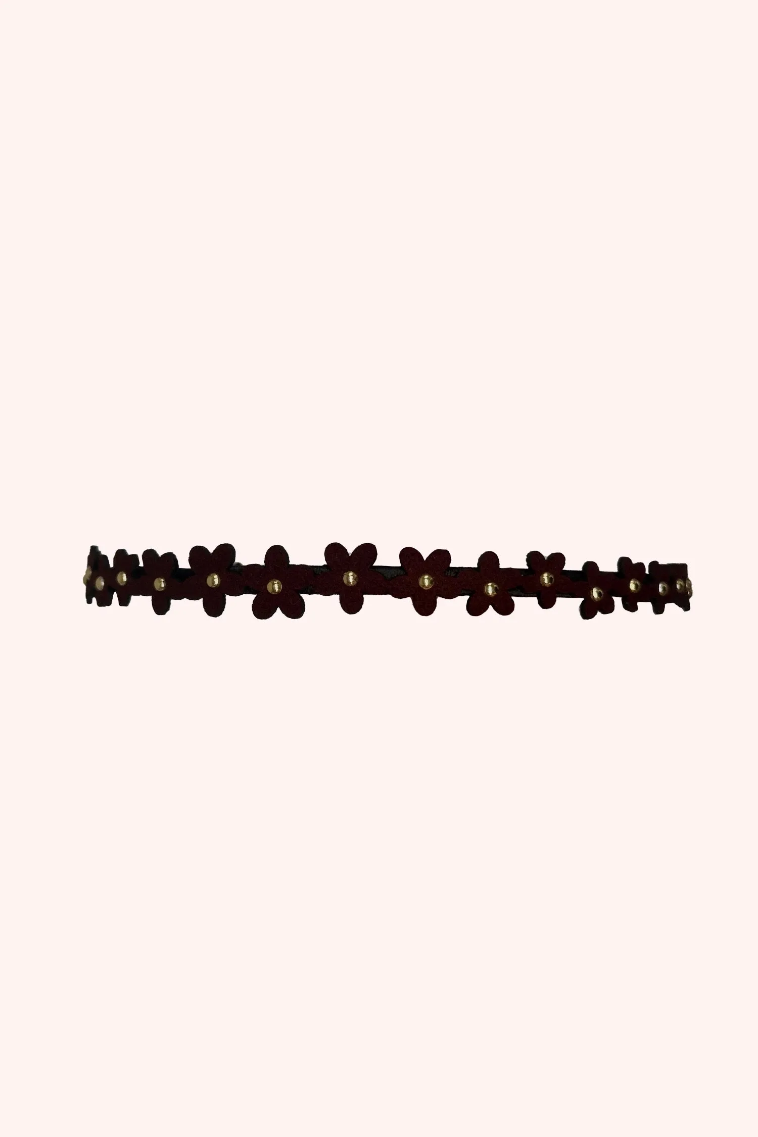Forget Me Not Headband Black Annasui