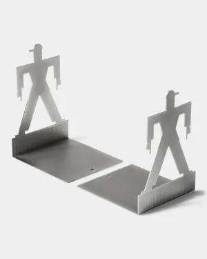 Foundation Bookends | Silver Carhartt WIP