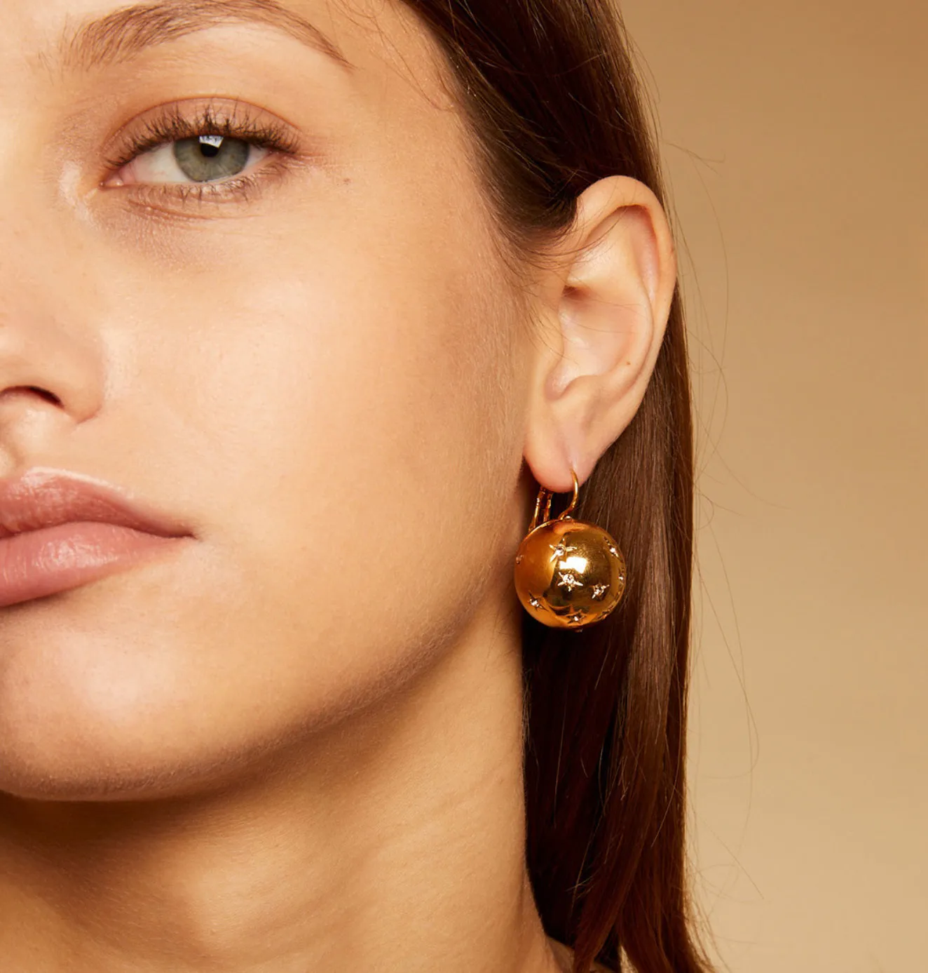 GAS BIJOUX - COMET GOLD EARRINGS
