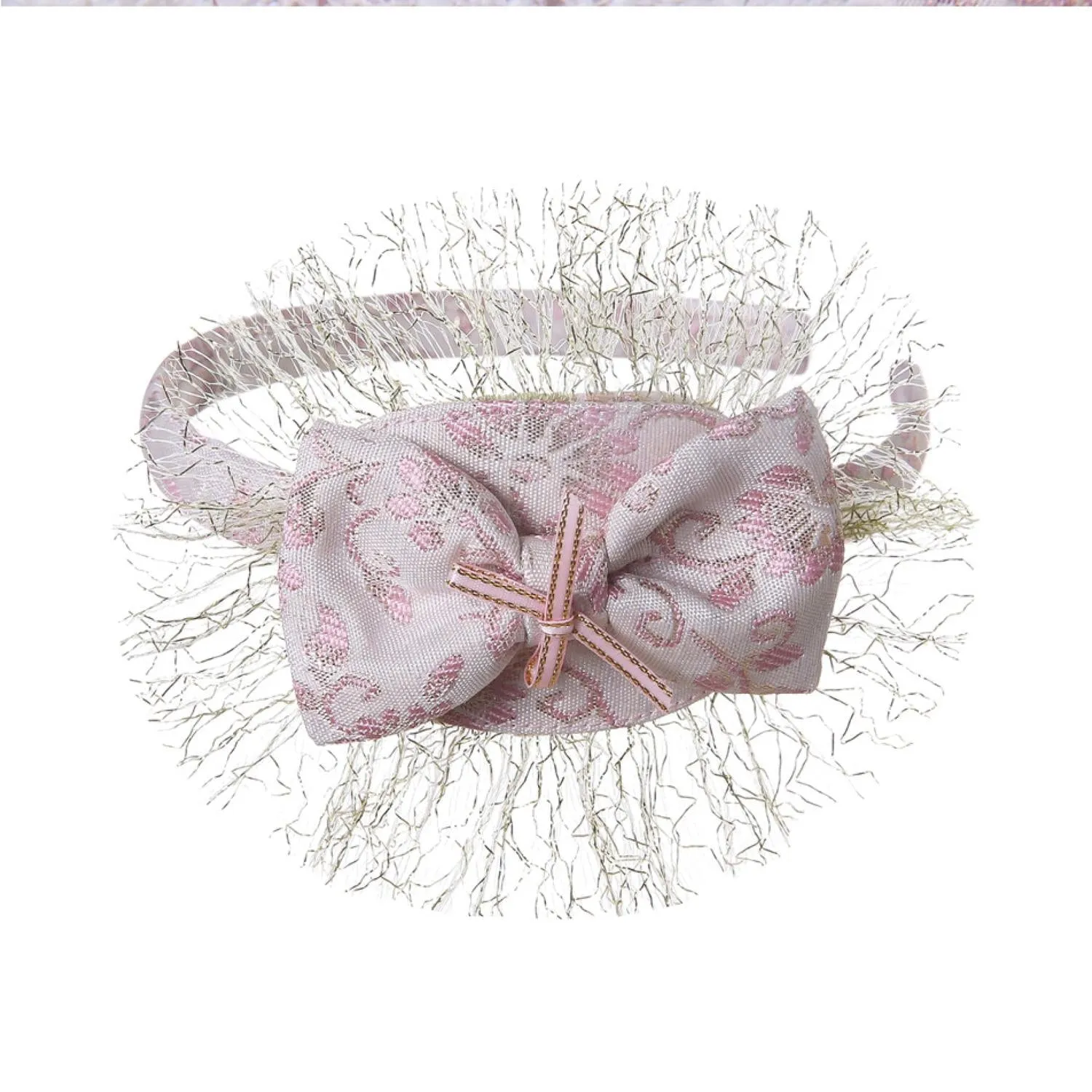 Girls Davy Lace Dress In Pink