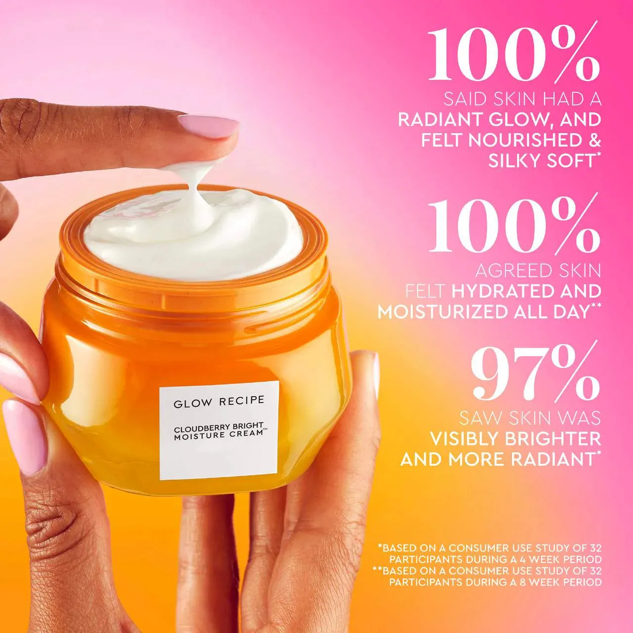 Glow Recipe  Cloudberry Bright Refillable Cream Moisturizer 50ml NIB