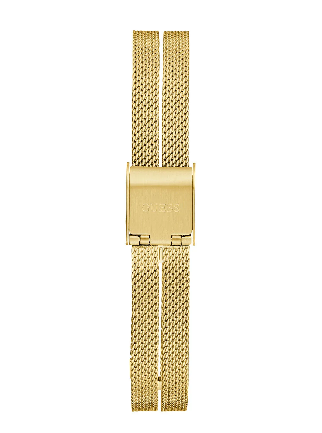 Gold Array Crystal Mesh Watch Guess